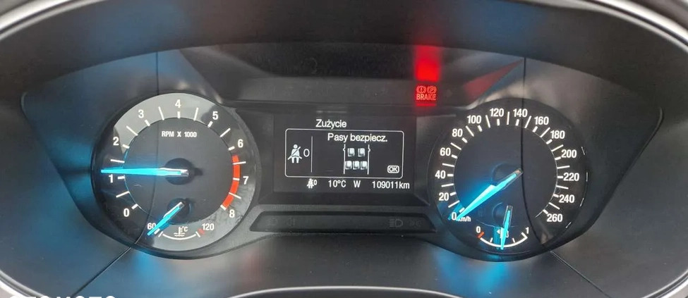 Ford Mondeo cena 57900 przebieg: 108859, rok produkcji 2016 z Grybów małe 326